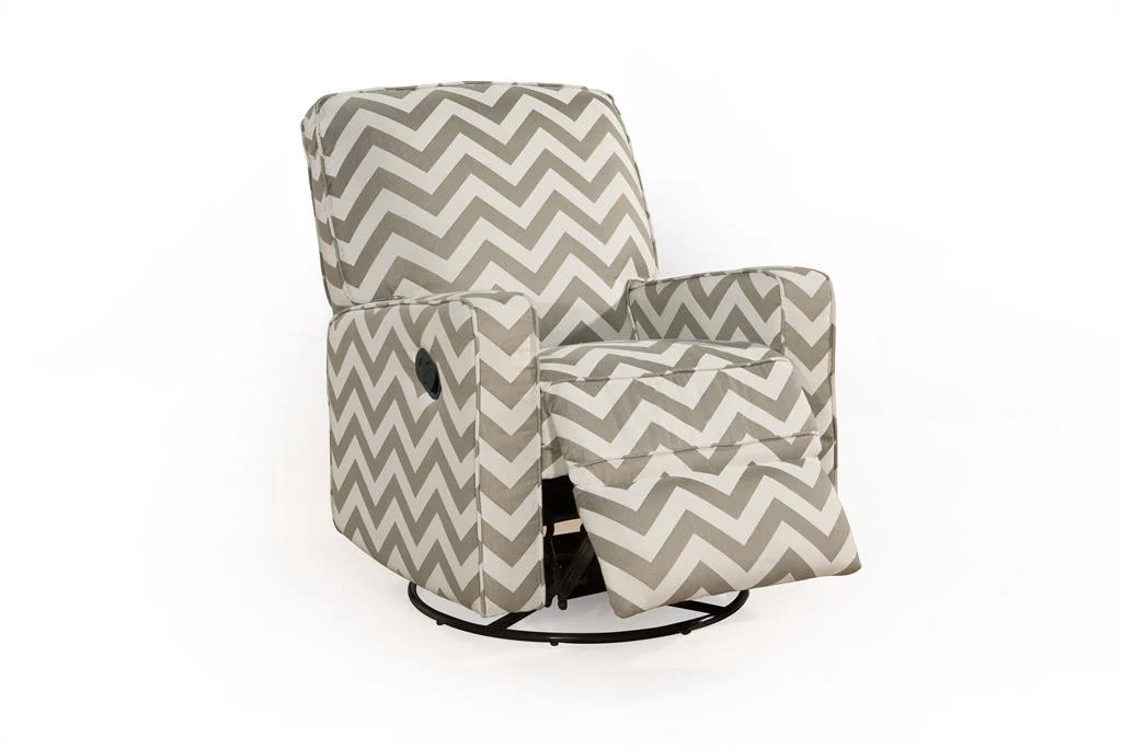 Pulaski Sutton Swivel/Glider Recliner in Vibes Truffle - Image 4