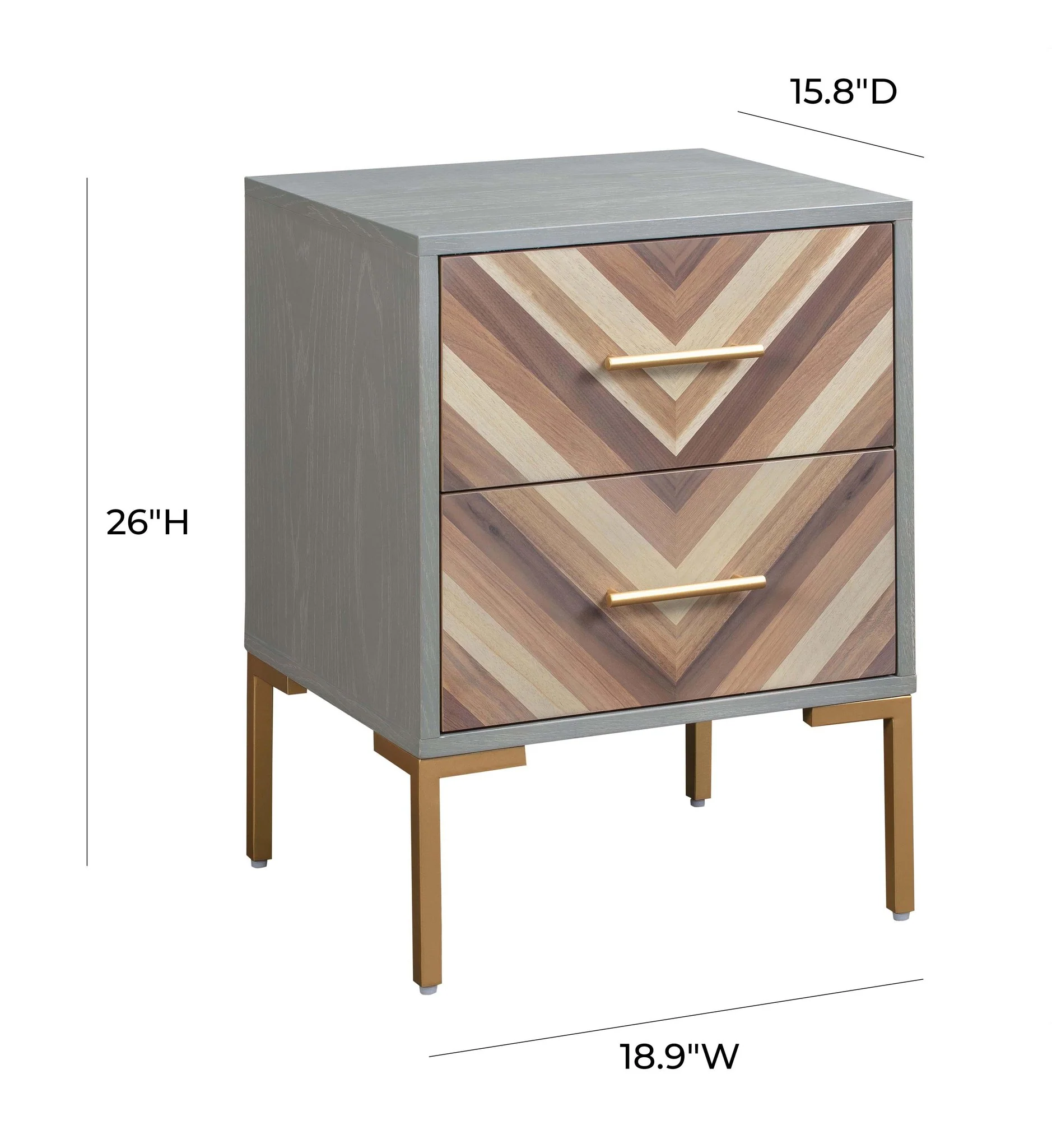 Quinn Grey Side Table - Image 8