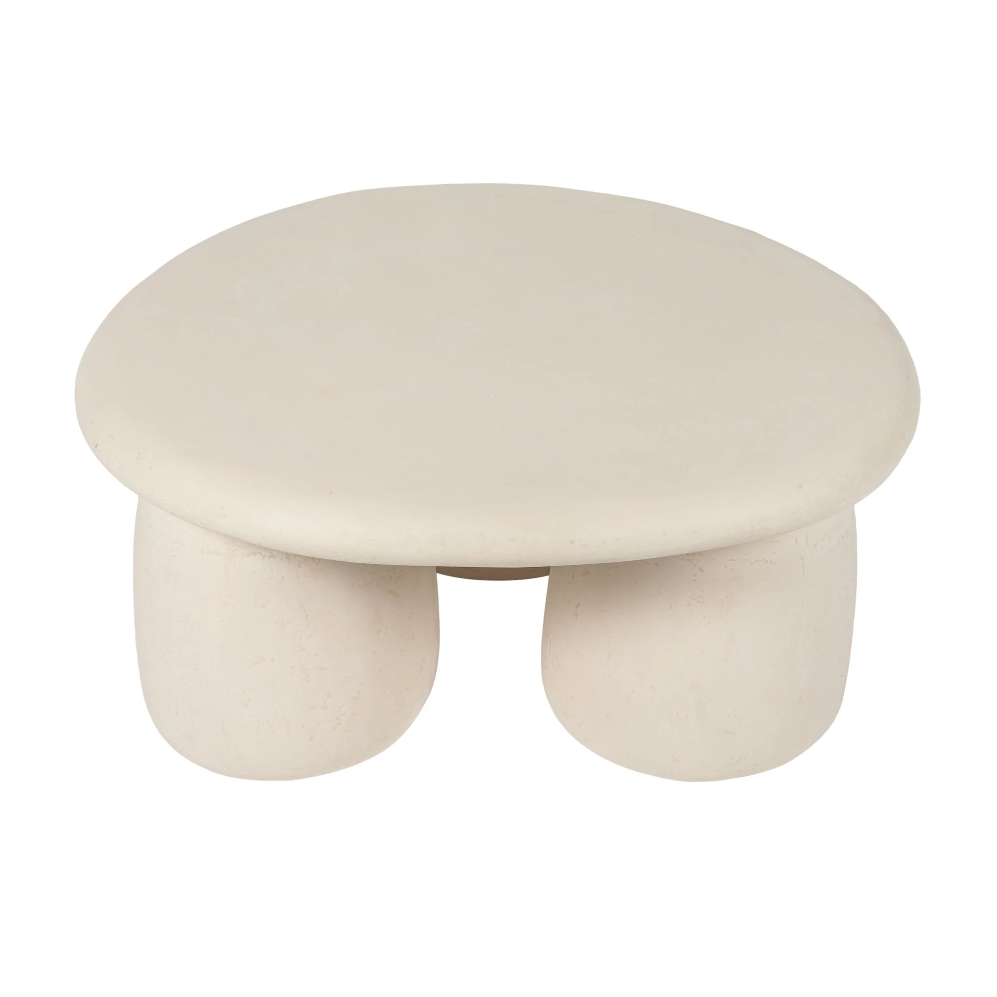 Rahul Cream Round Coffee Table - Image 3
