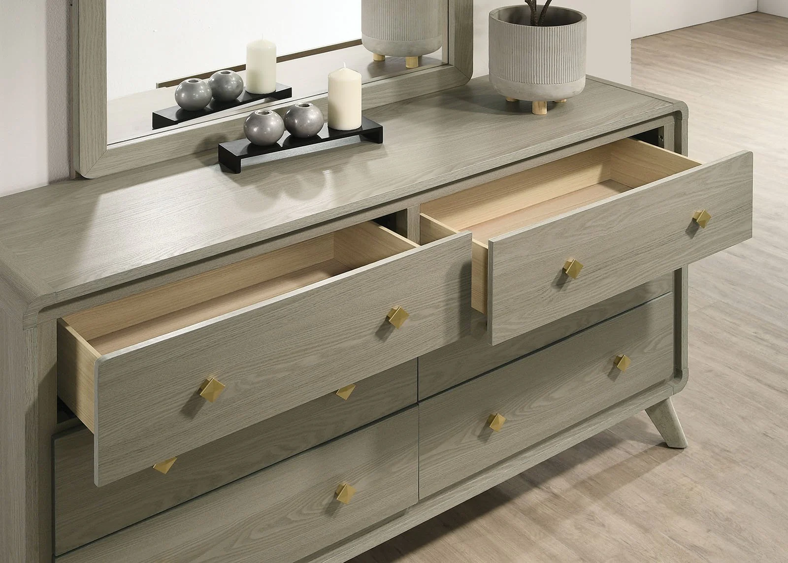 Rainier Dresser, Gray - Image 2