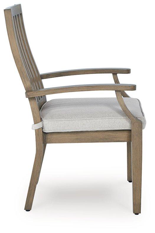 Rainier Ranch Outdoor Arm Chair with Cushion (Set of 2) - Image 7