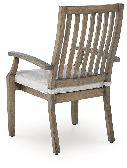 Rainier Ranch Outdoor Arm Chair with Cushion (Set of 2) - Image 8