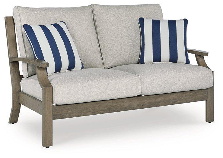 Rainier Ranch Outdoor Loveseat with Cushion - Image 5