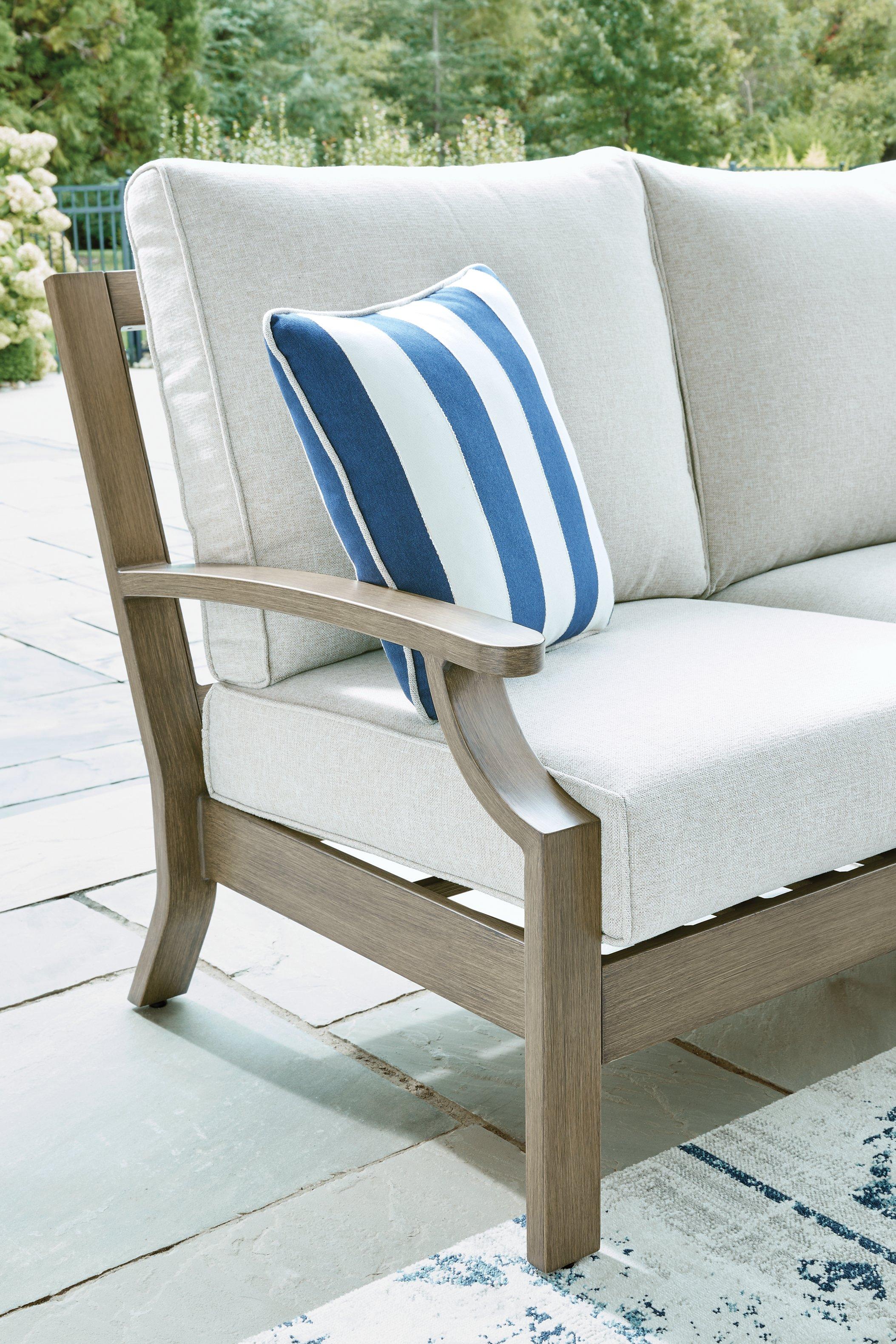 Rainier Ranch Outdoor Loveseat with Cushion - Image 8