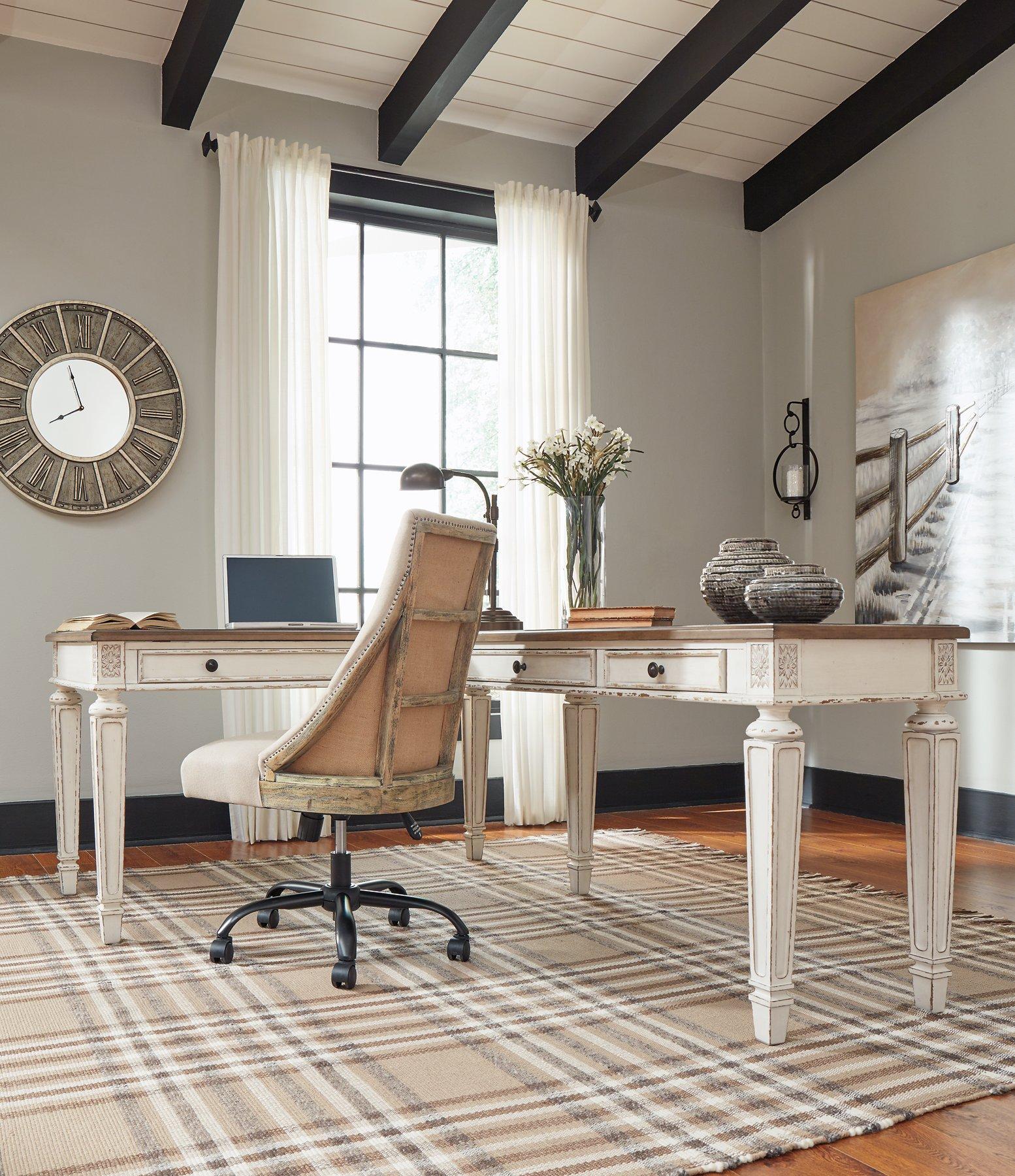 Realyn 2-Piece Home Office Lift Top Desk - Image 26