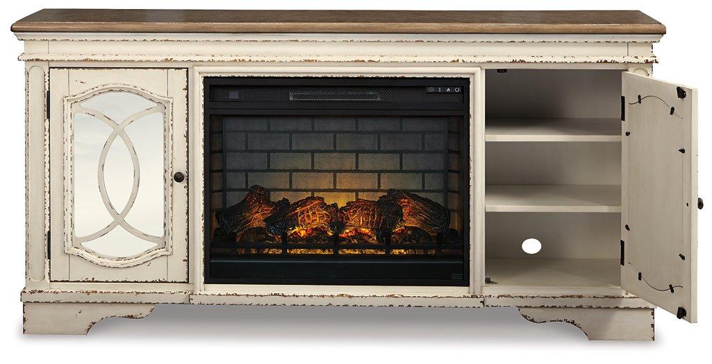 Realyn 74" TV Stand with Electric Fireplace - Image 16