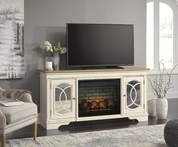 Realyn 74" TV Stand with Electric Fireplace - Image 3