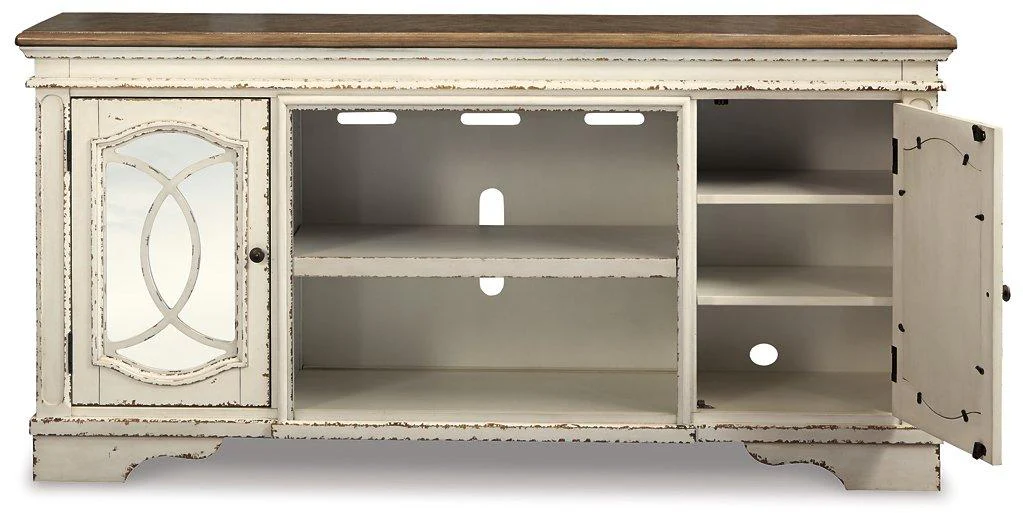 Realyn 74" TV Stand with Electric Fireplace - Image 7