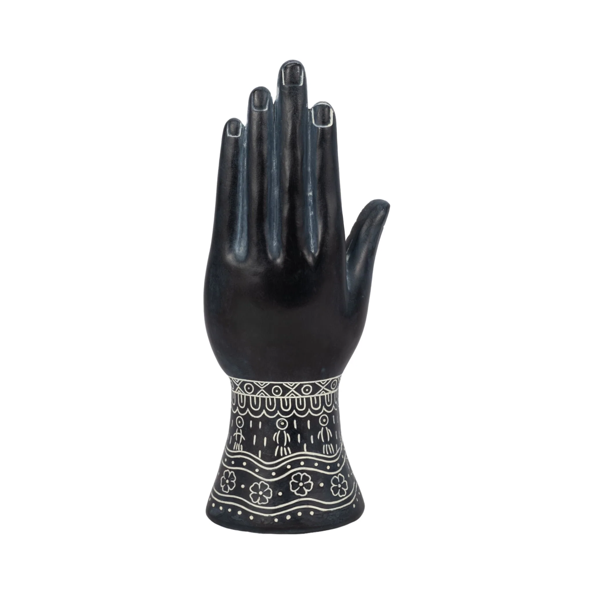Resin, 10" Tattoo Hand, Black - Image 4