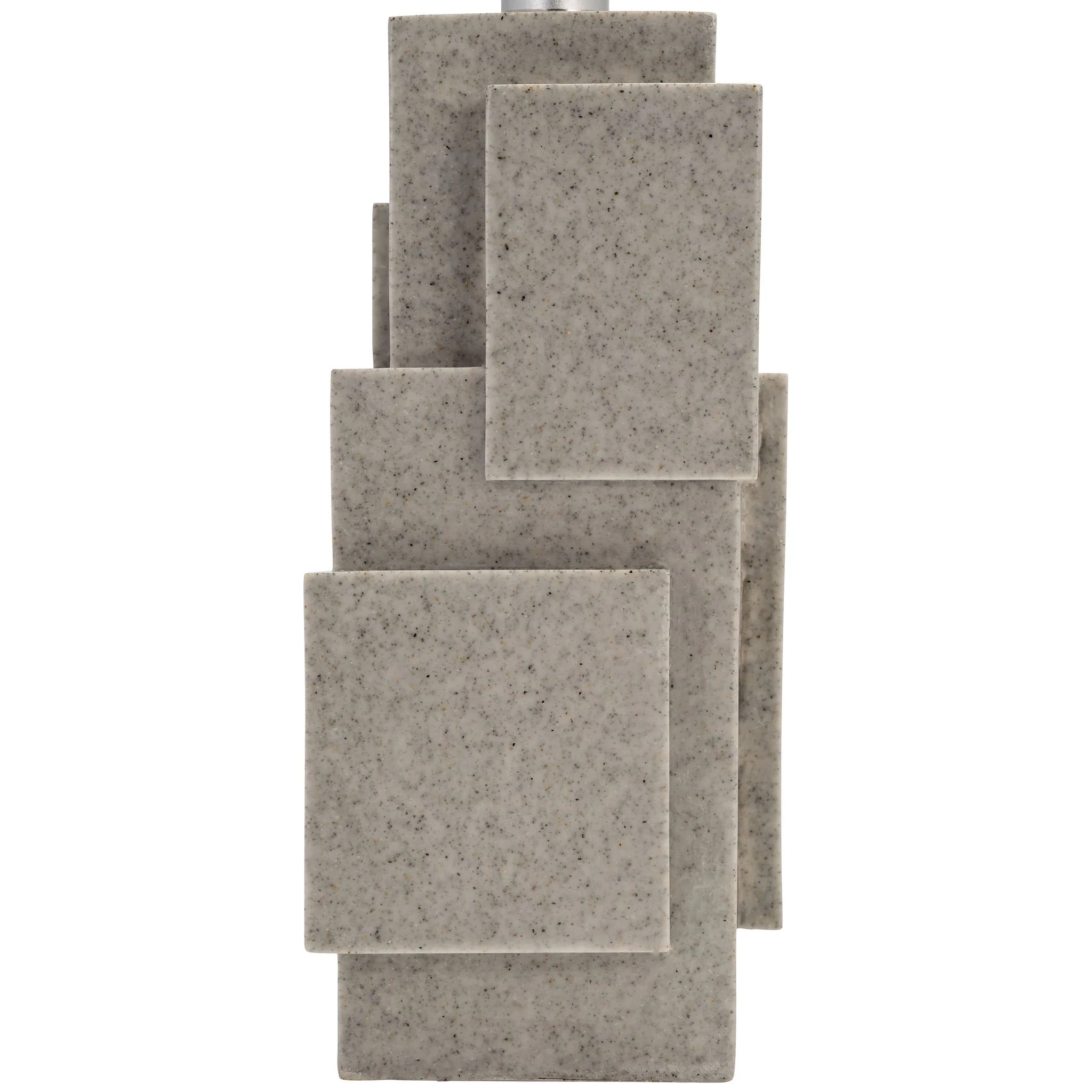 Resin 22" Blocks Table Lamp,gray - Image 6