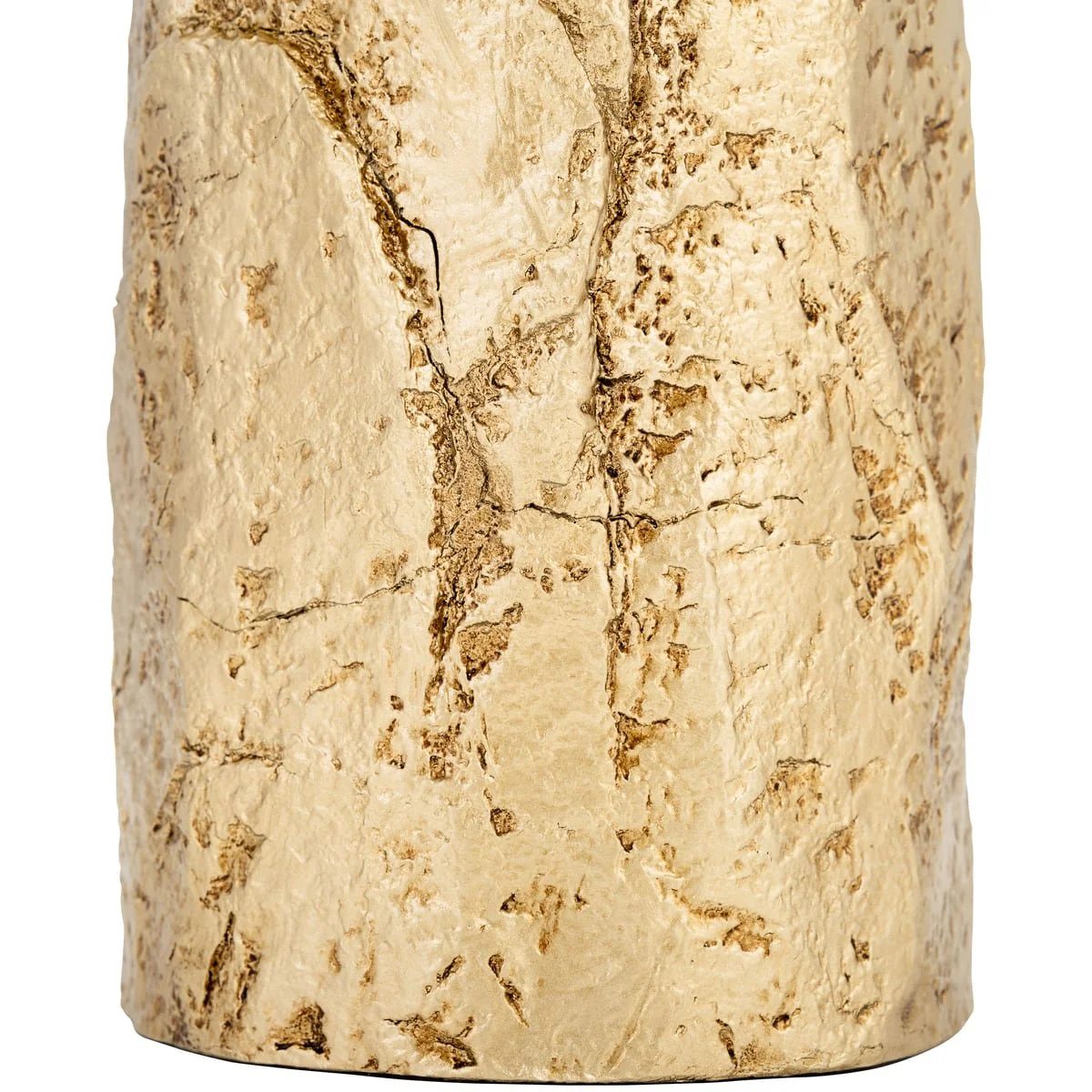 Resin 26" Textured Table Lamp, Gold - Image 4