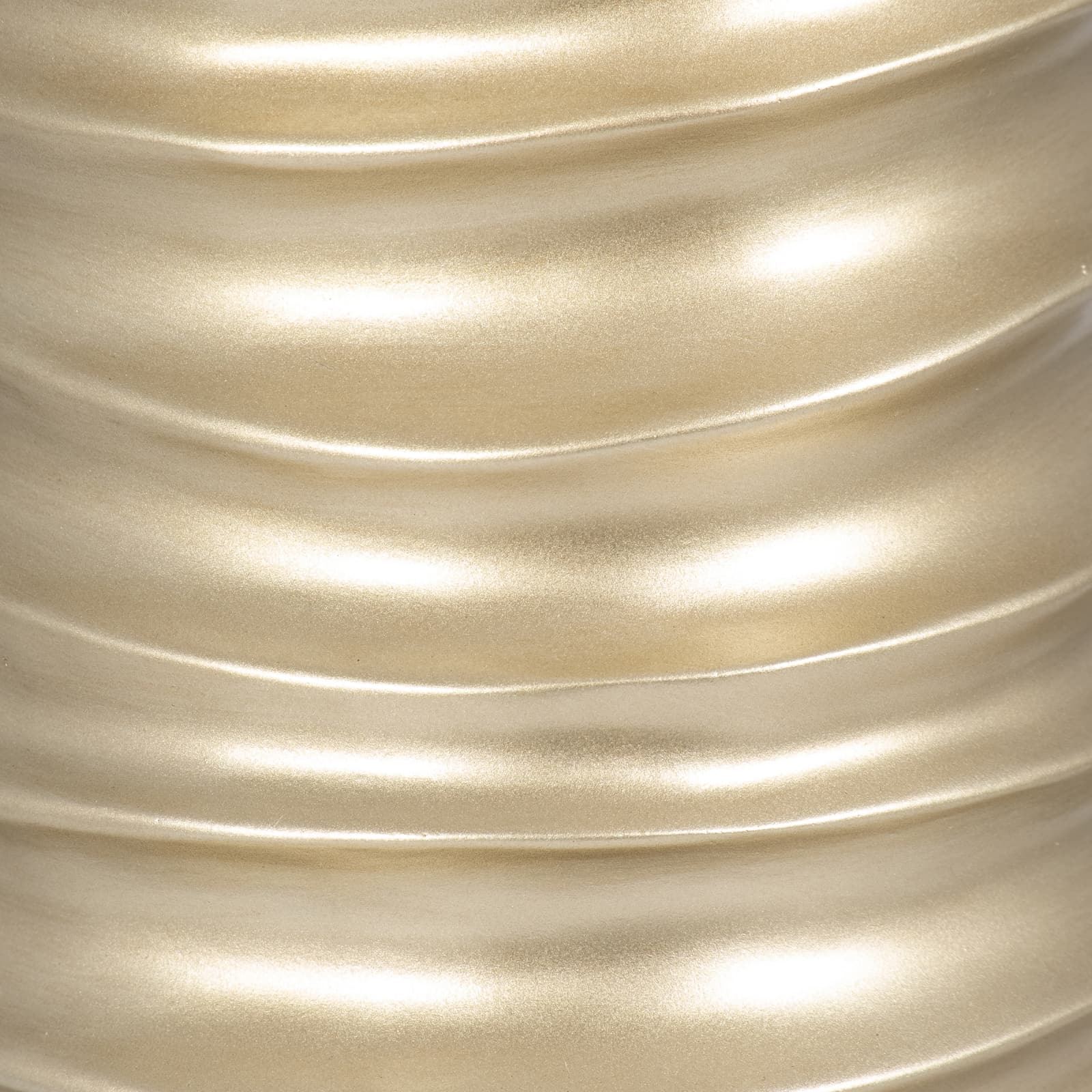 Resin 29" Stacking Rings Table Lamp, Champagne - Image 5
