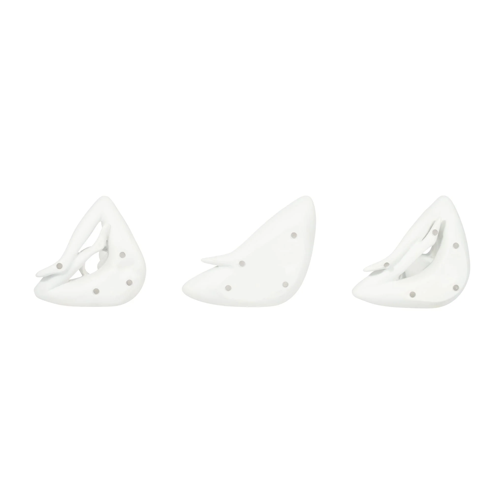 Resin, S/3 10"h Yoga Ladies, Wht - Image 7