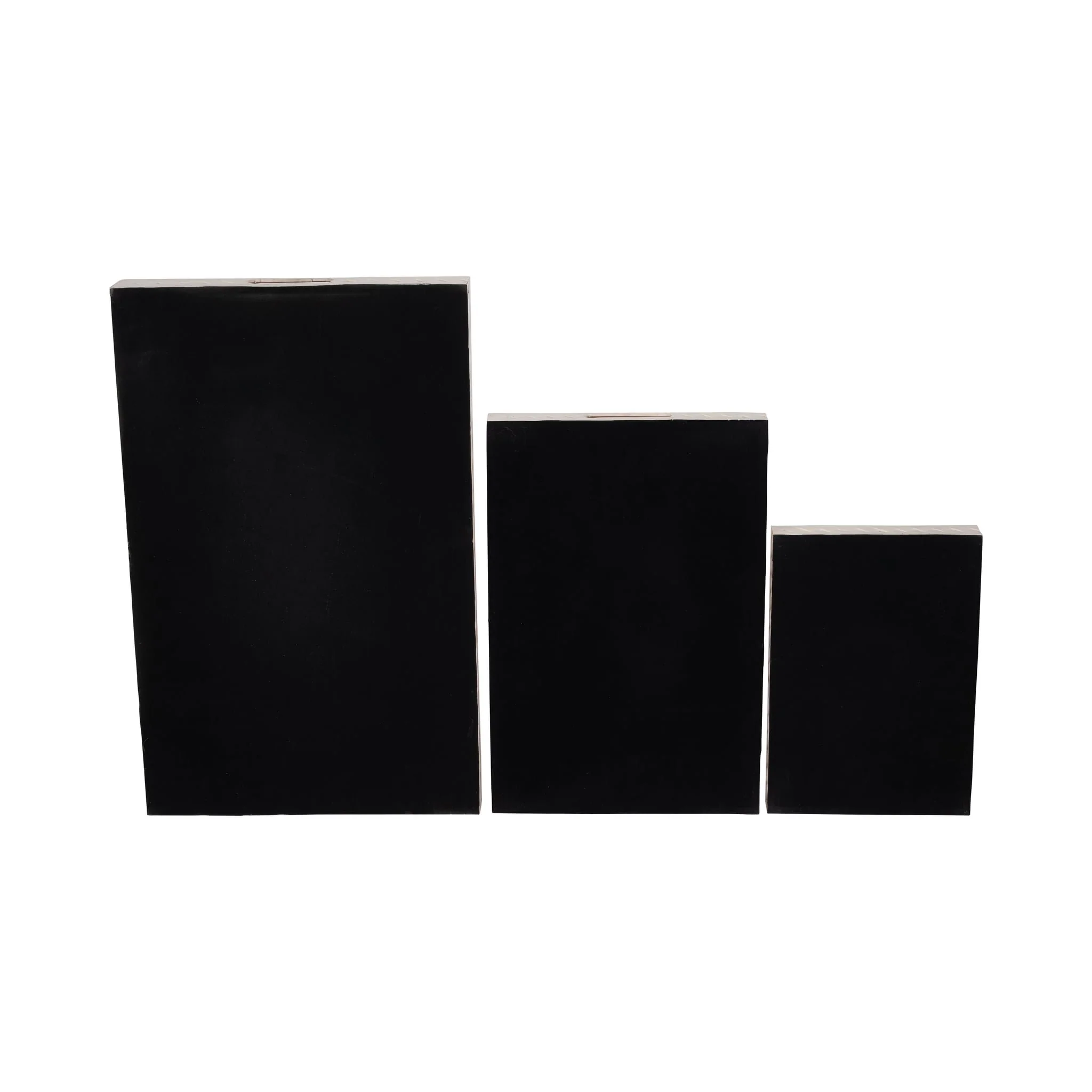 Resin, S/3 13/18/24 Woven Trays, Ivory - Image 7