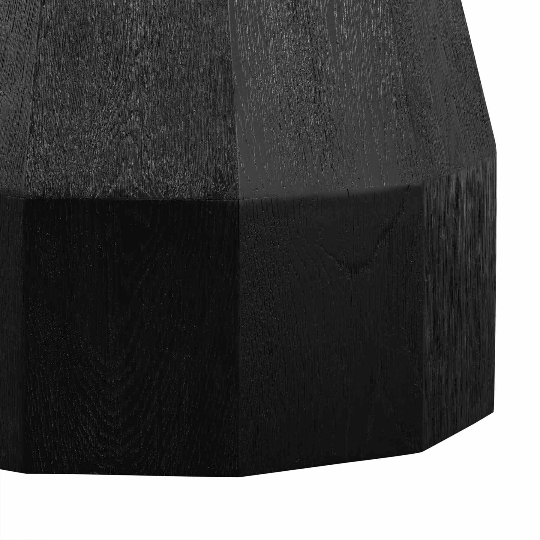 Revival Concrete and Oak Round Dining Table - Image 4