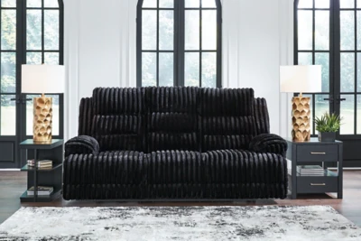 Rhine Falls Power Reclining Sofa with Drop Down Table - Image 2