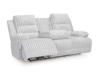 Rhines Falls Power Reclining Sofa with Drop Down Table - Image 3