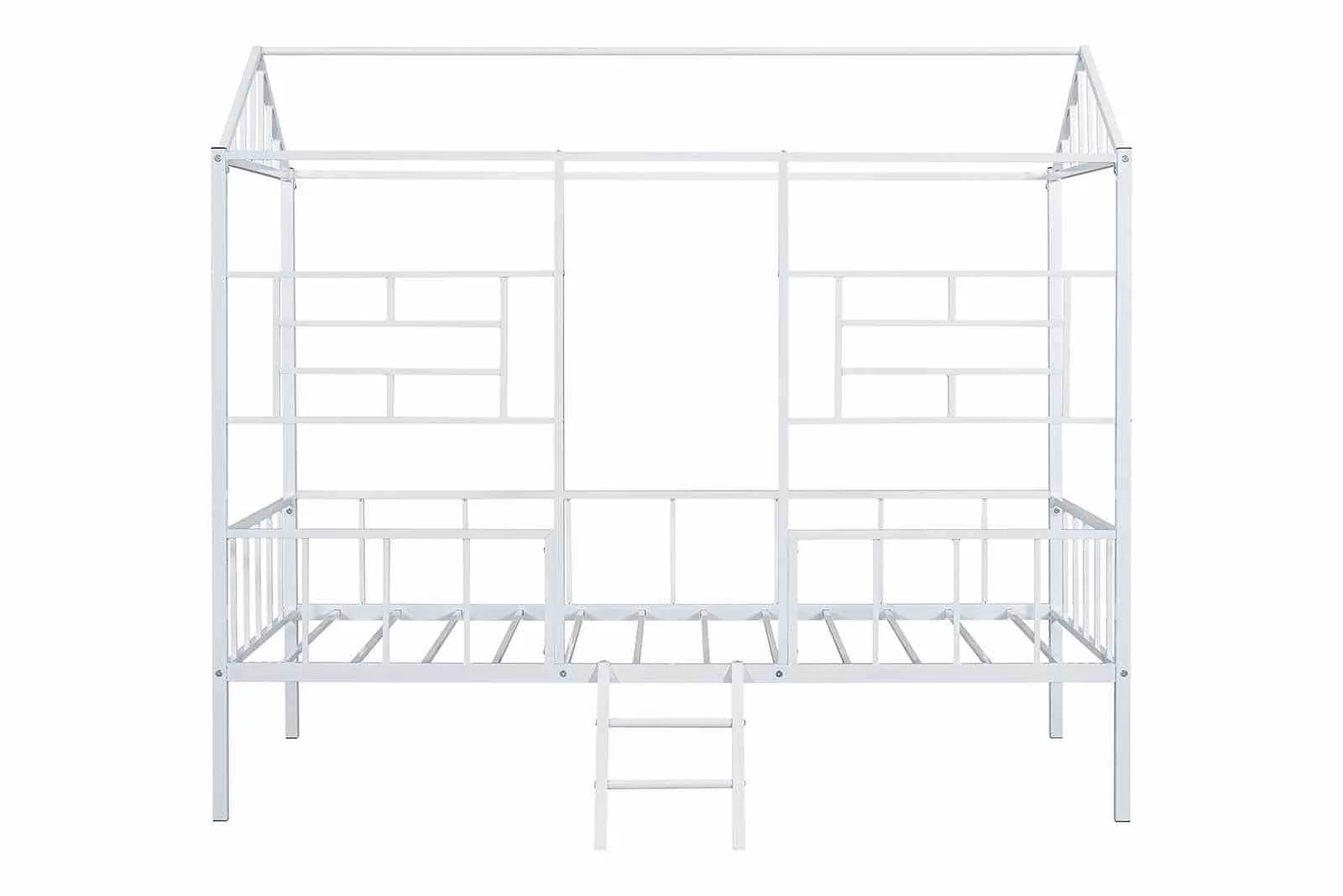 Rhonda Twin Loft Bed (K/D), White - Image 5