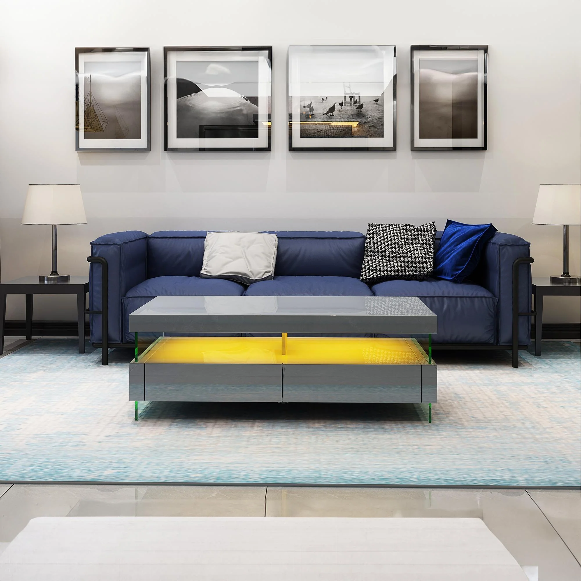 Ria Coffee Table Gray - Image 2