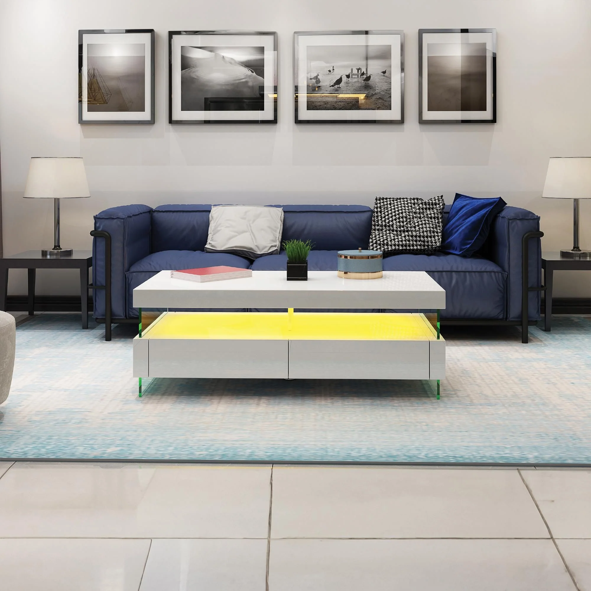 Ria Coffee Table White - Image 2