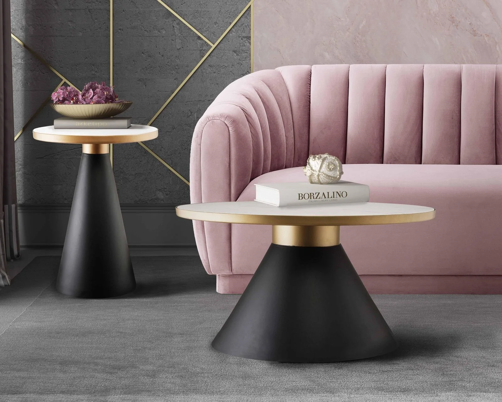 Richard Marble Side Table - Image 5