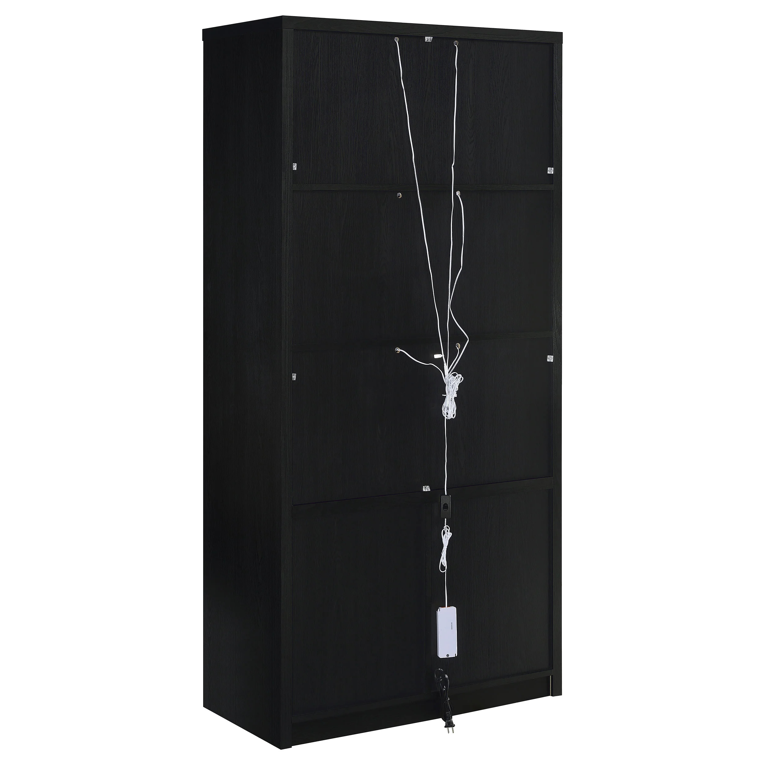 Riva Tall Display Cabinet with LED Lighting - Image 8