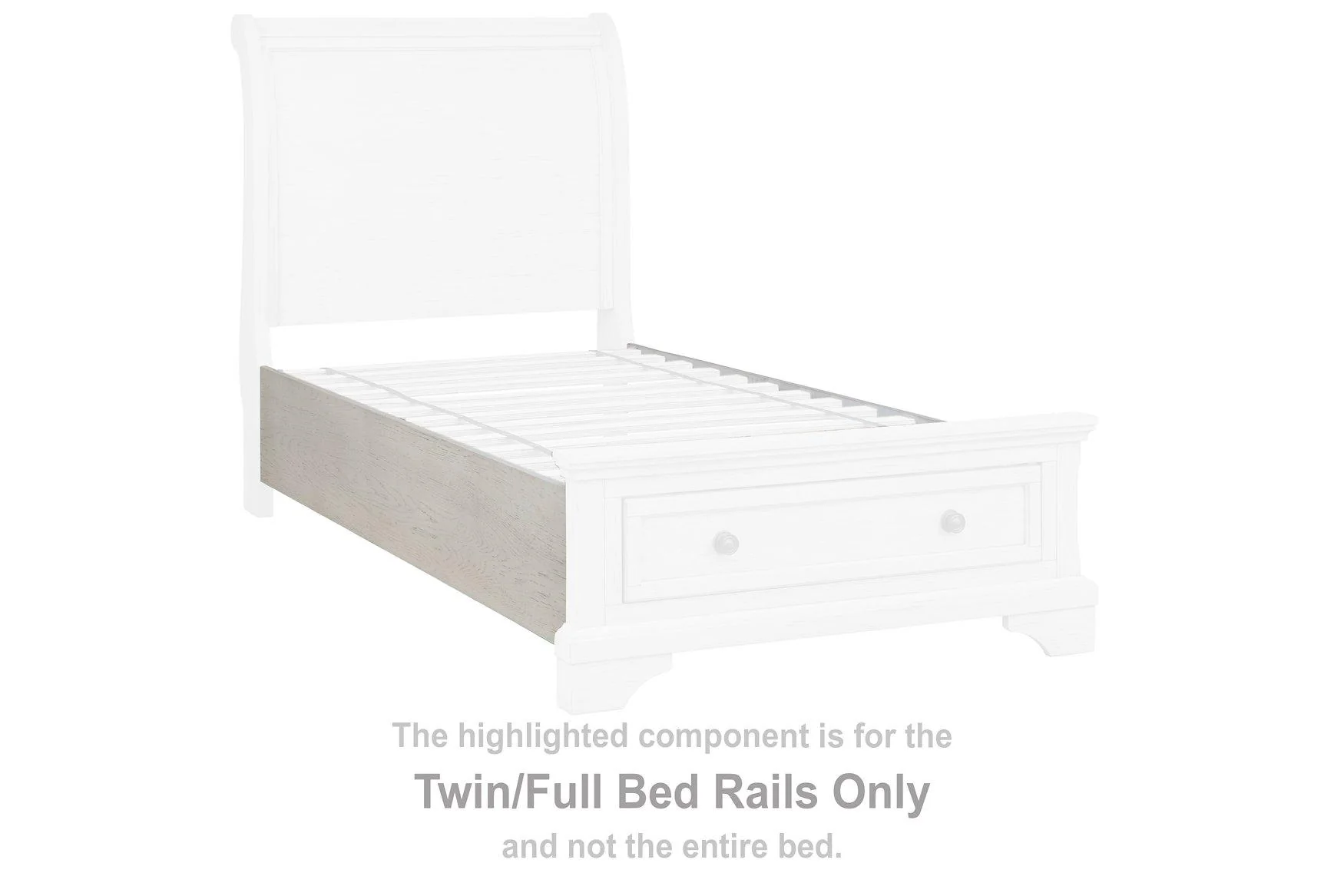 Robbinsdale Sleigh Storage Bed - Image 6