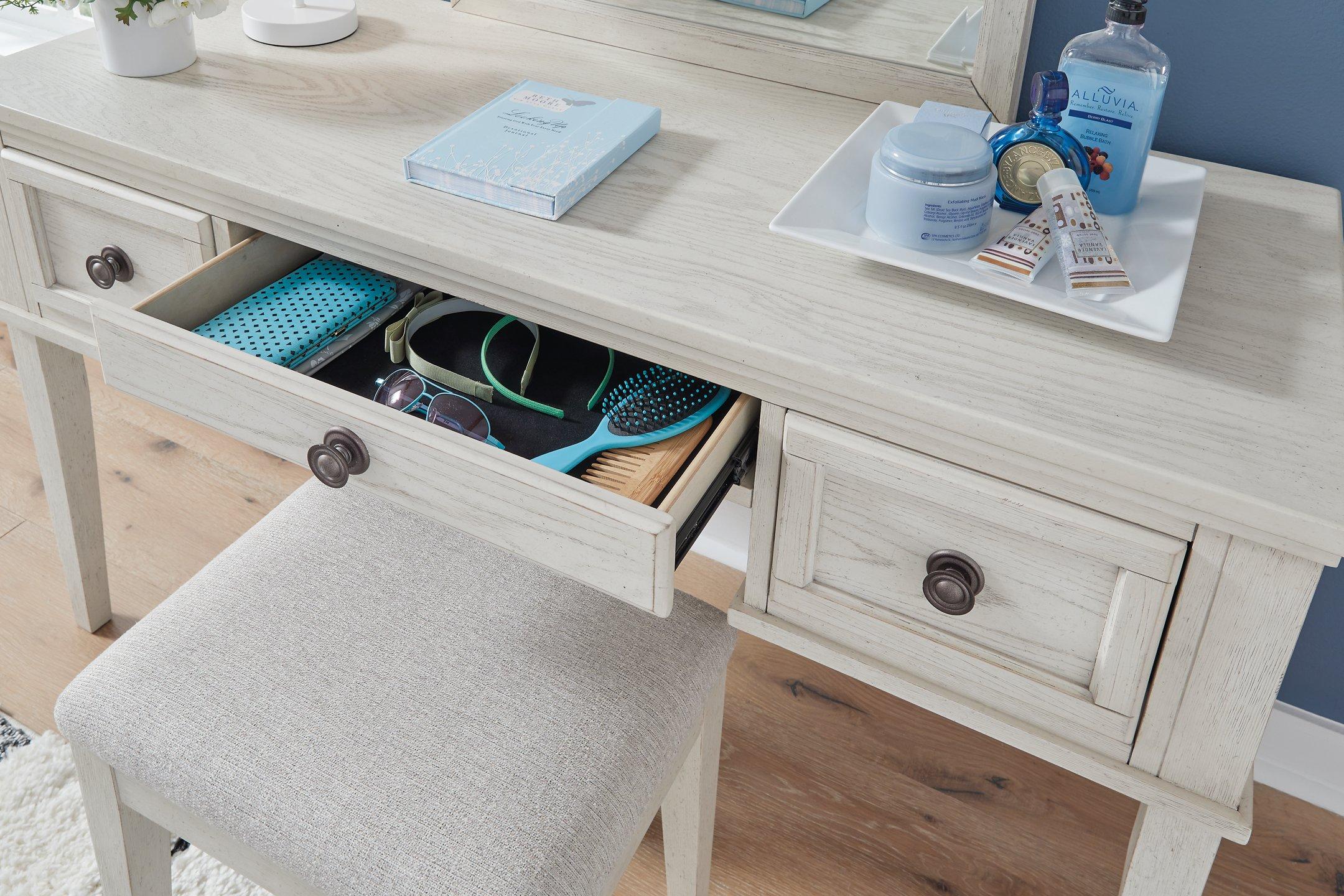 Robbinsdale Vanity with Stool - Image 4
