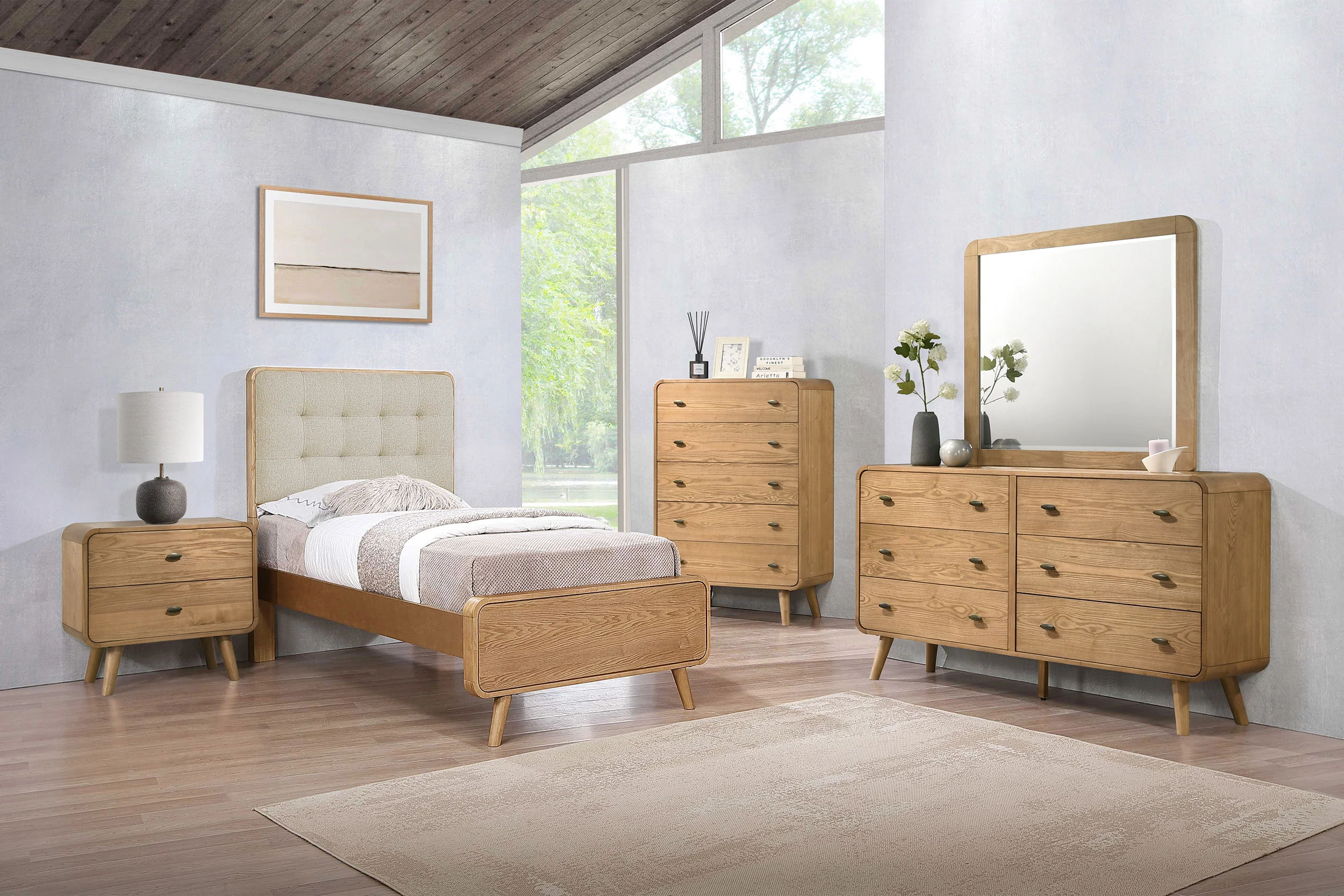 Robyn Panel Platform Bed - Image 124
