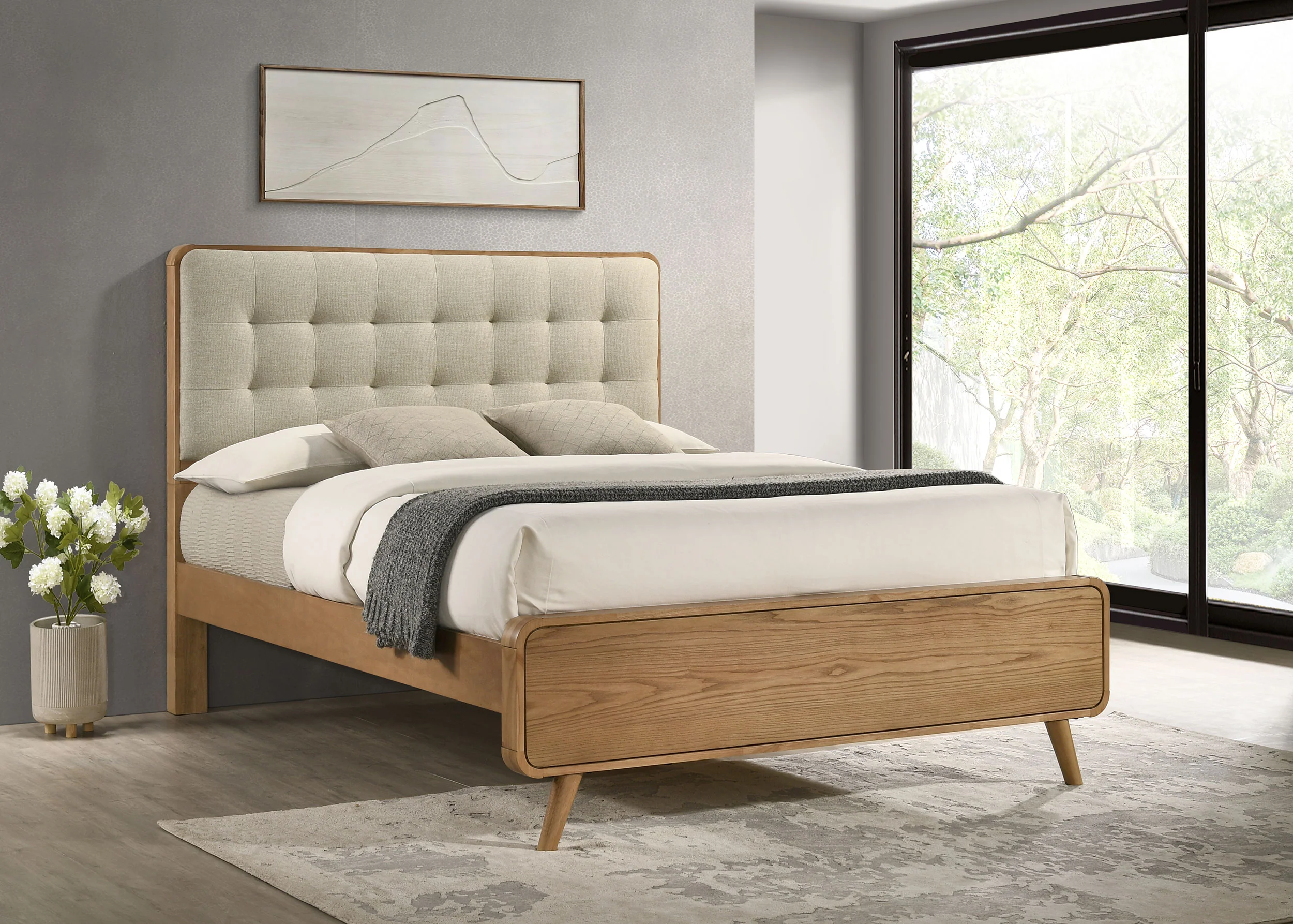 Robyn Panel Platform Bed - Image 57