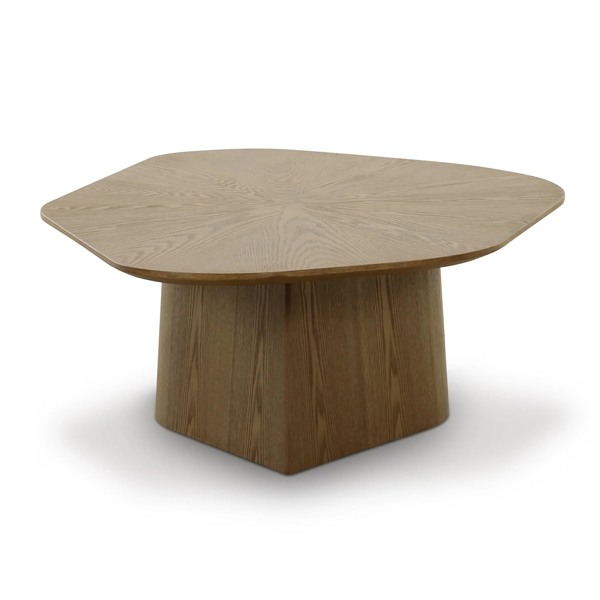 Roche Brown Ash Low Coffee Table - Image 8