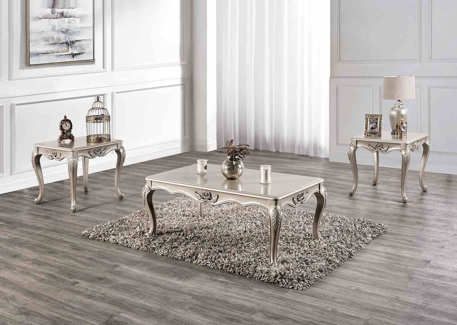 Rochester End Table, Champagne - Image 2
