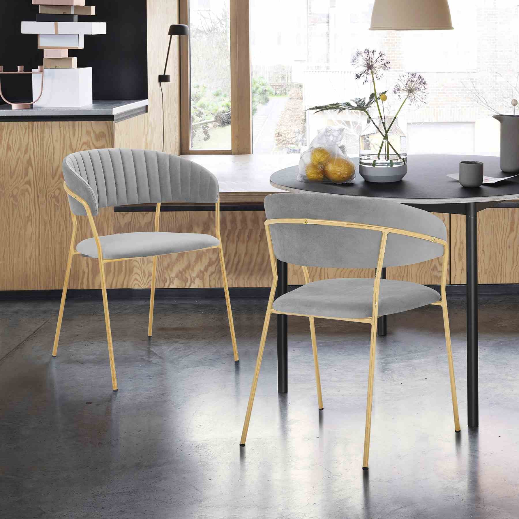 Rococo 26" Blue Faux Leather and Metal Counter Height Bar Stool - Image 10