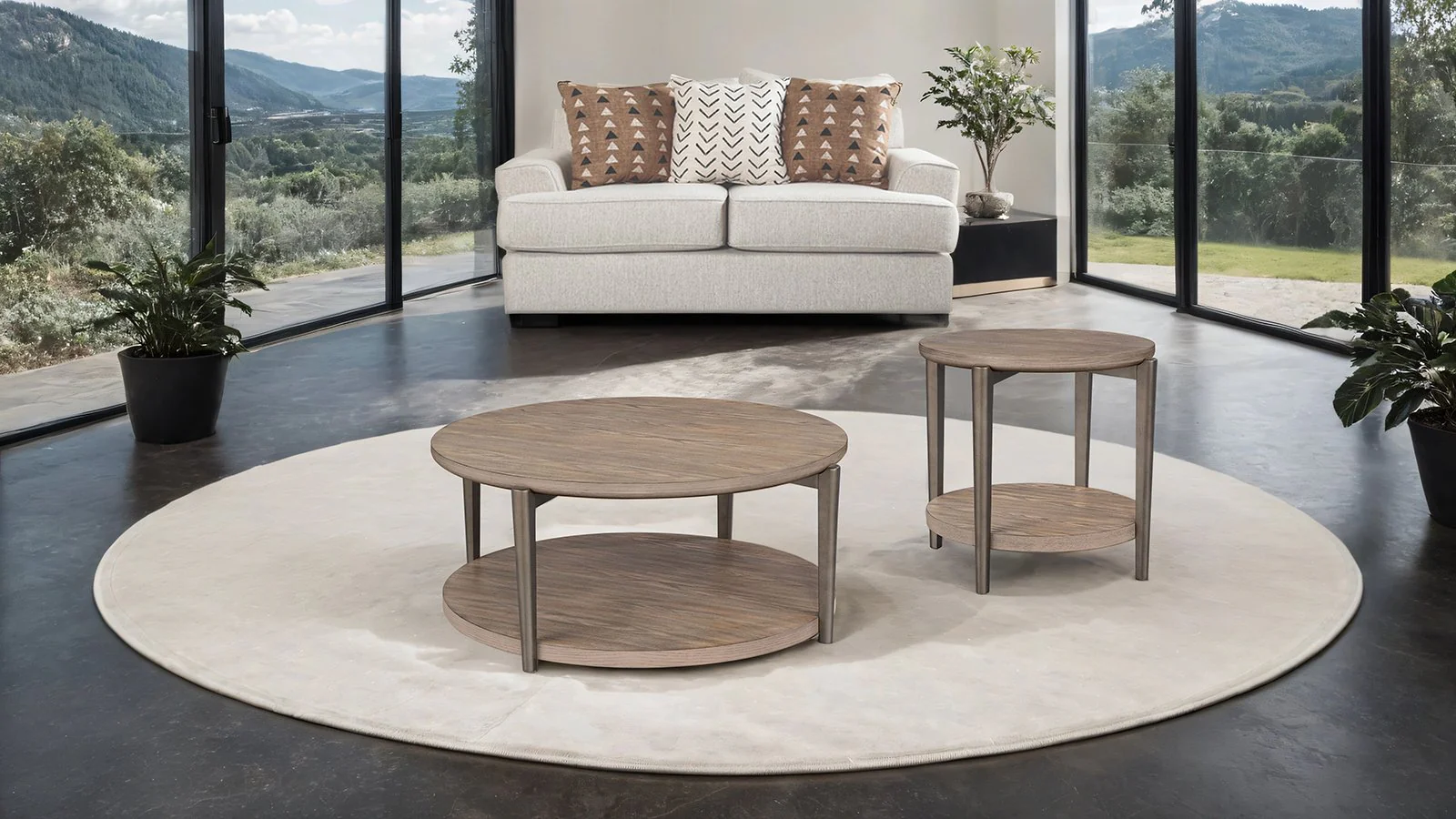 Roros Round Cocktail Table - Image 2