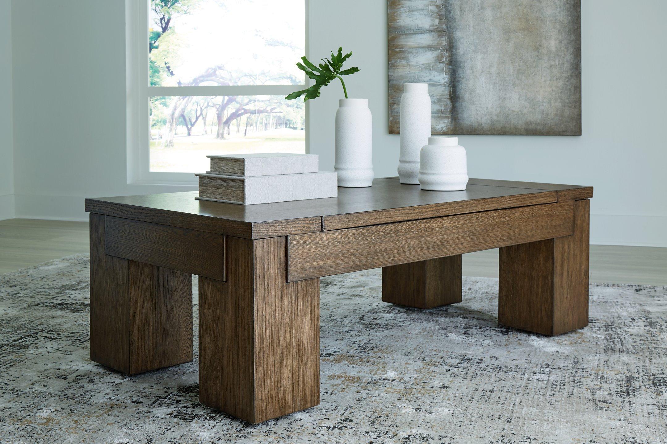 Rosswain Lift-Top Coffee Table - Image 2