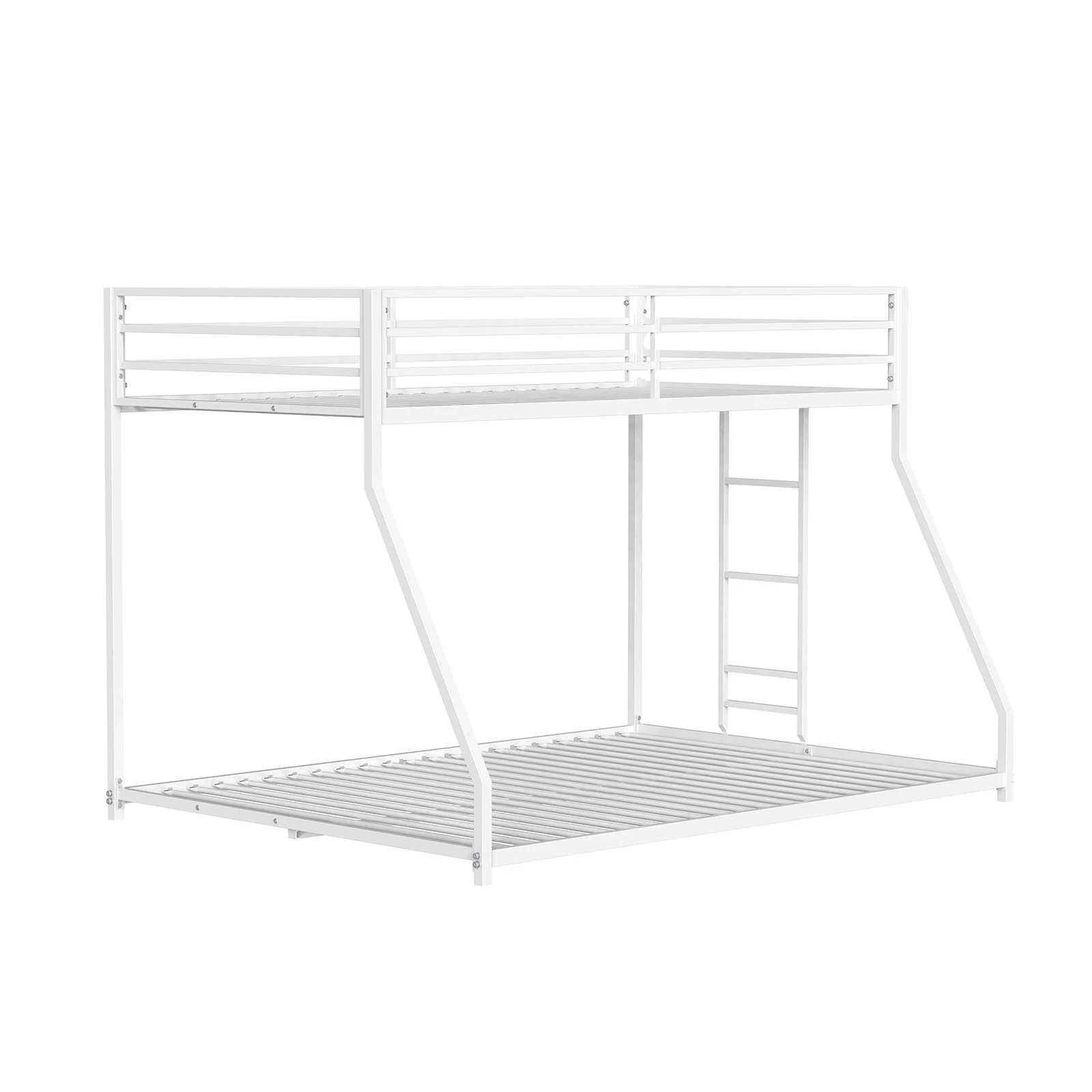 Rothwell Twin/Full Metal Bunk Bed, Matte White - Image 2