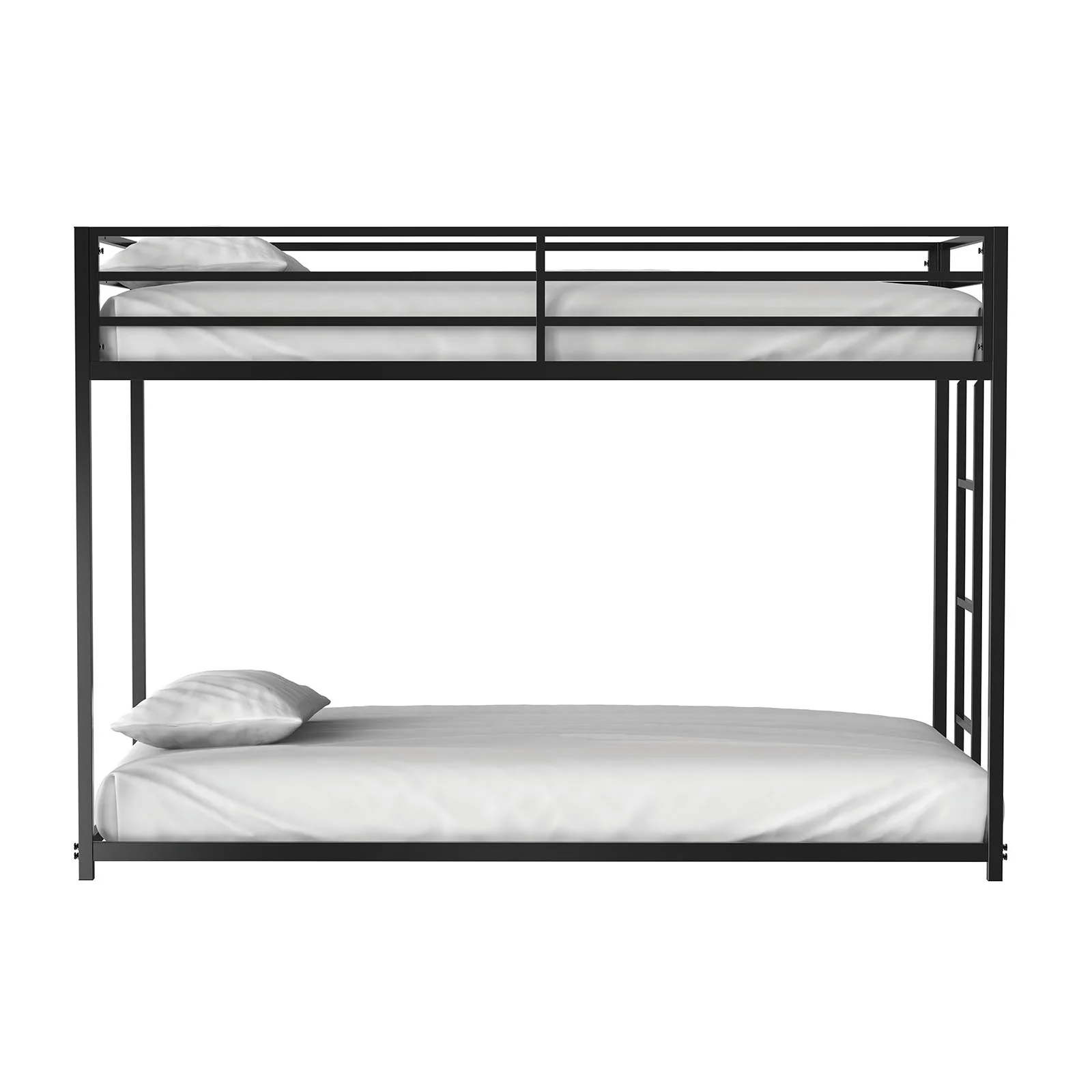 Rothwell Twin/Twin Metal Bunk Bed, Matte Black - Image 5