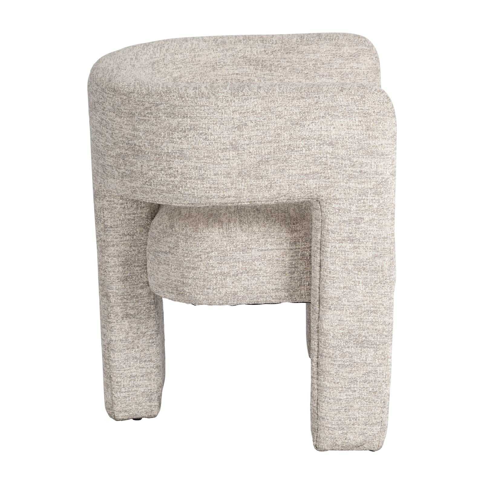 Round Back Chair - Beige - Image 3