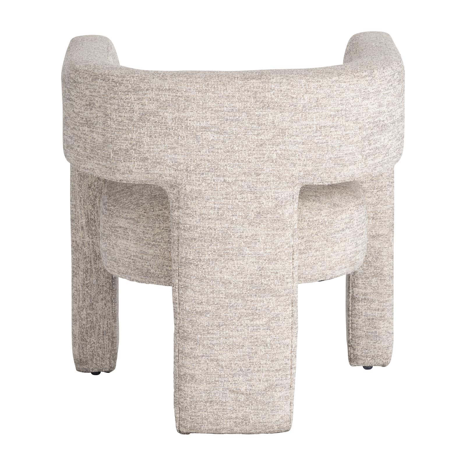 Round Back Chair - Beige - Image 4