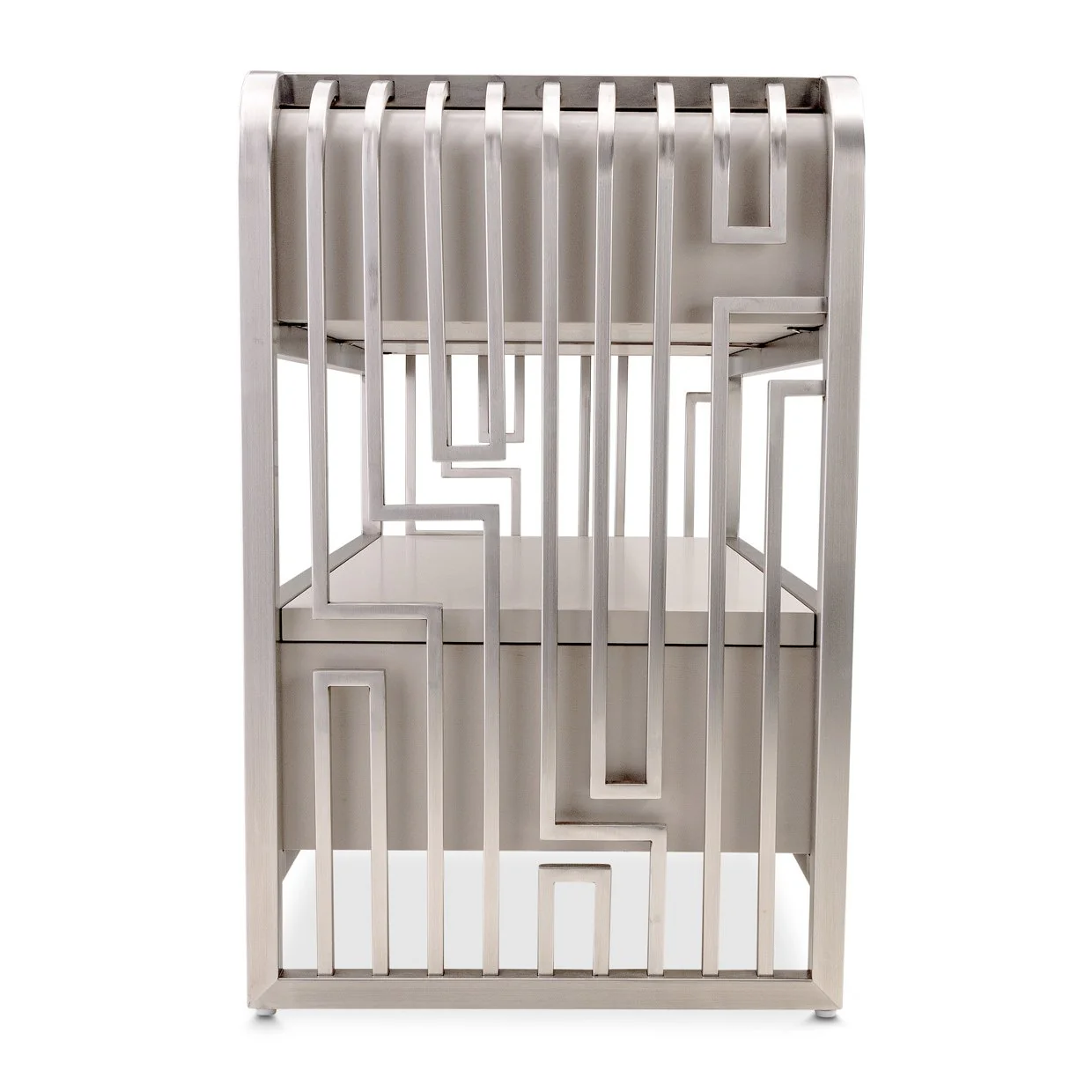 Roxbury Park Metal Nightstand - Stainless Steel - Image 11