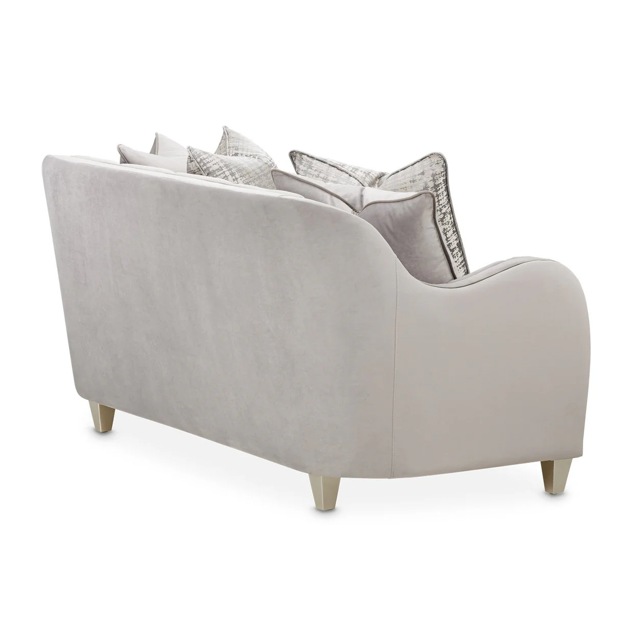 Roxbury Park Velvet Loveseat - Steel/Slate - Image 4