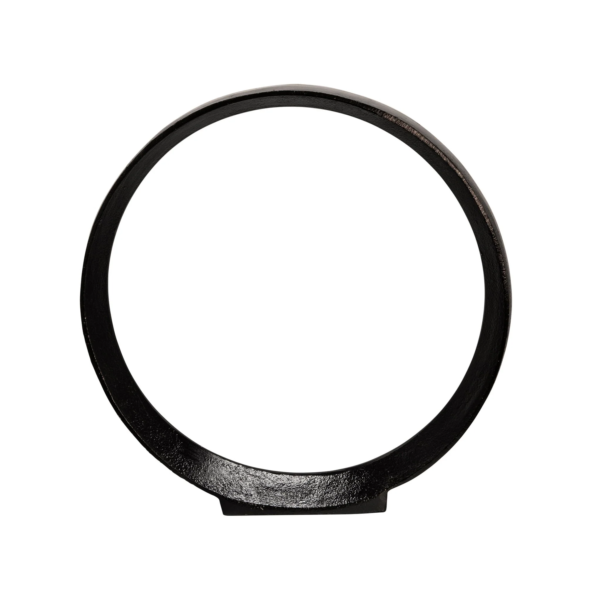 S/2 12/14" Aluminum Ring, Black - Image 3