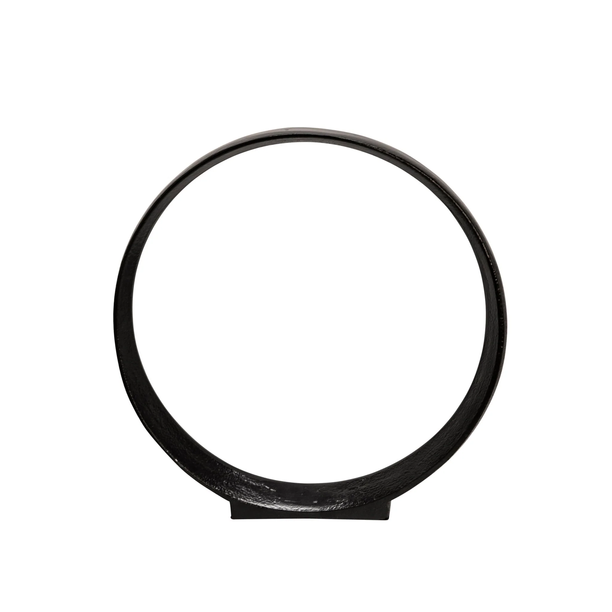 S/2 12/14" Aluminum Ring, Black - Image 4