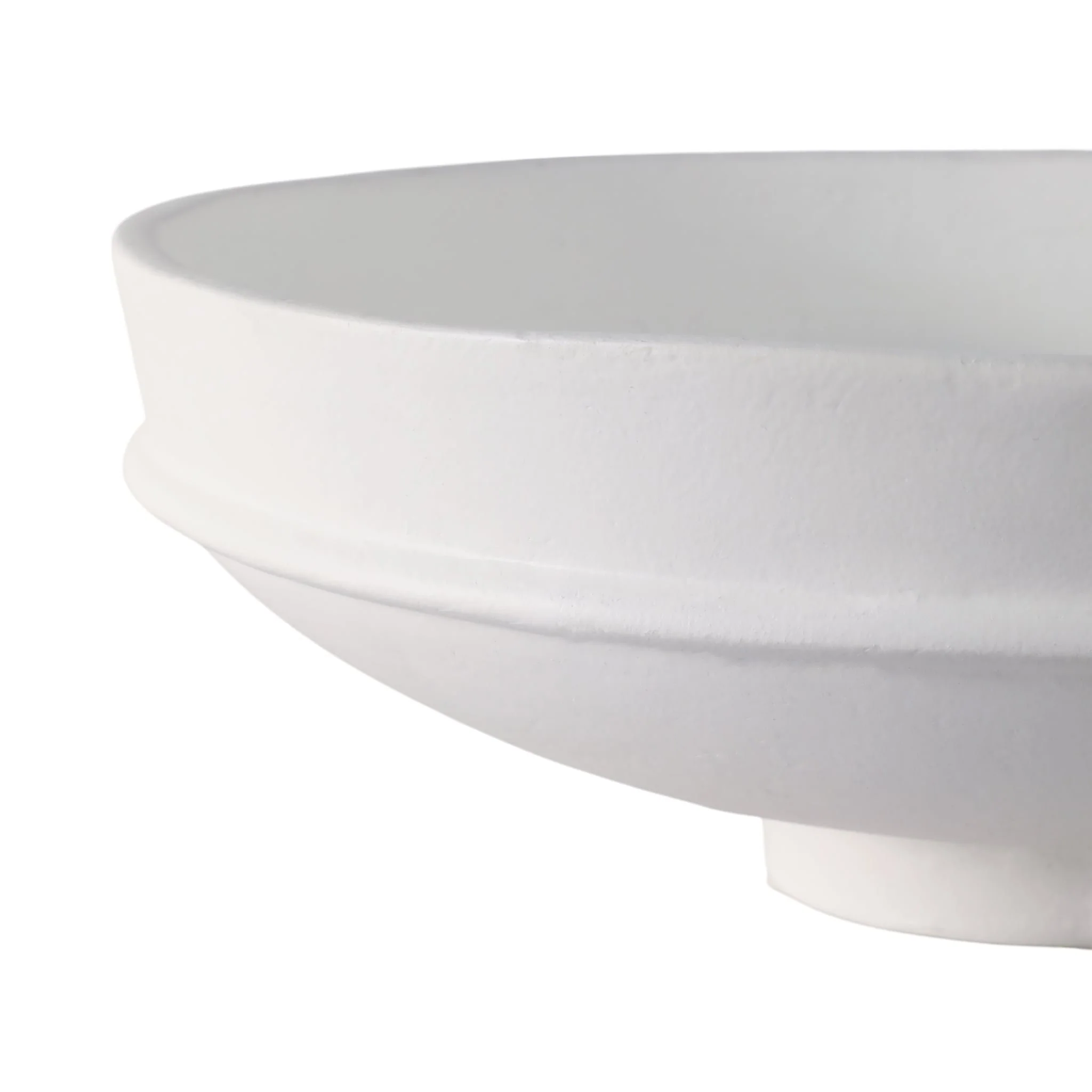 S/2 13/16" Ecomix Traditional Pedestal Bowls, Whit - Image 5