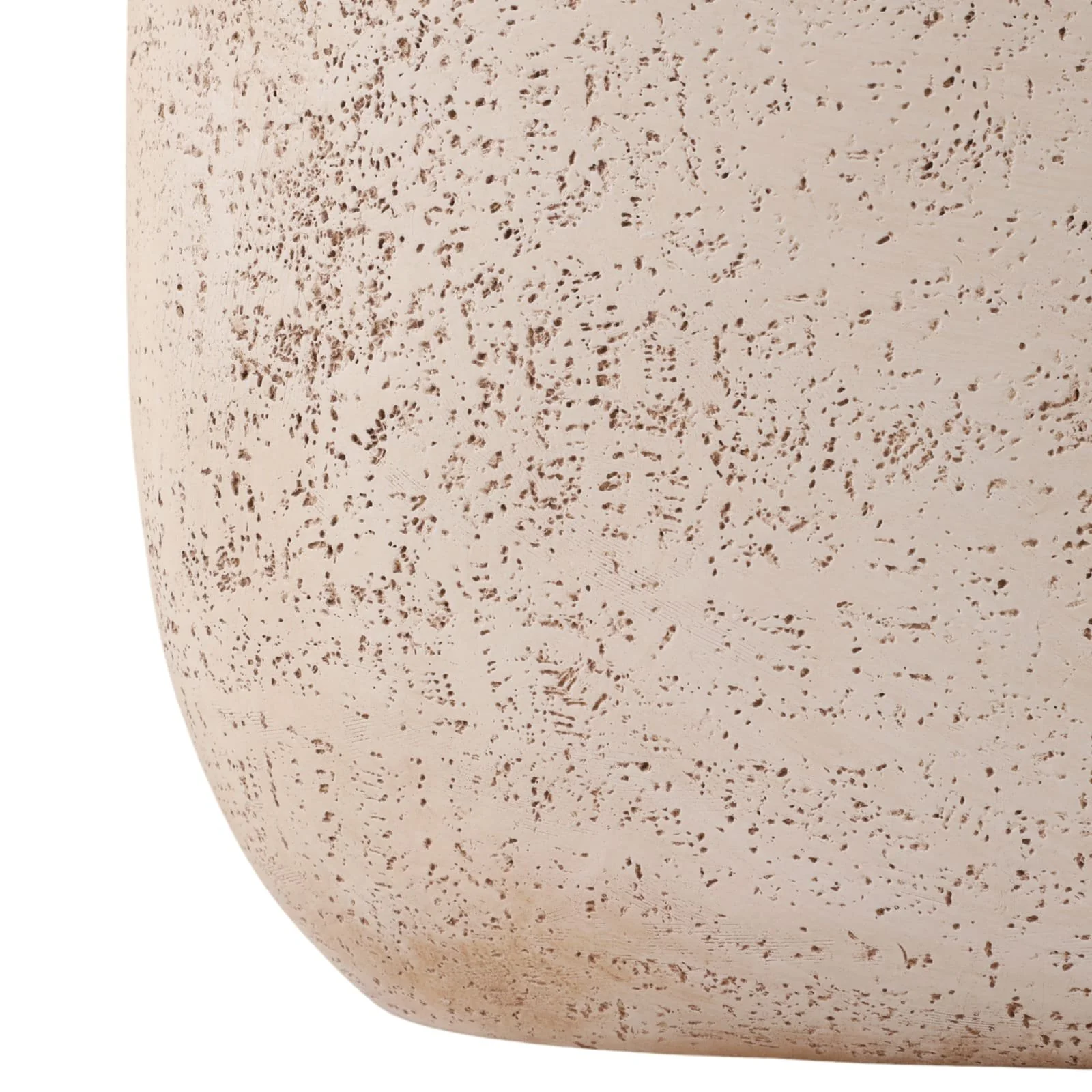 S/2 18/22" Oblong Cement Texture Resin Planters - Image 4