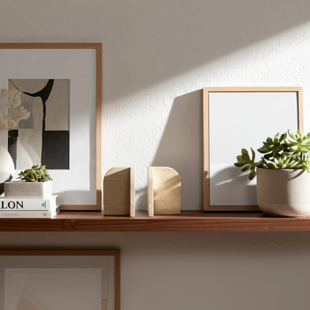 S/2 6" Arched Travertine Bookends, Tan - Image 9