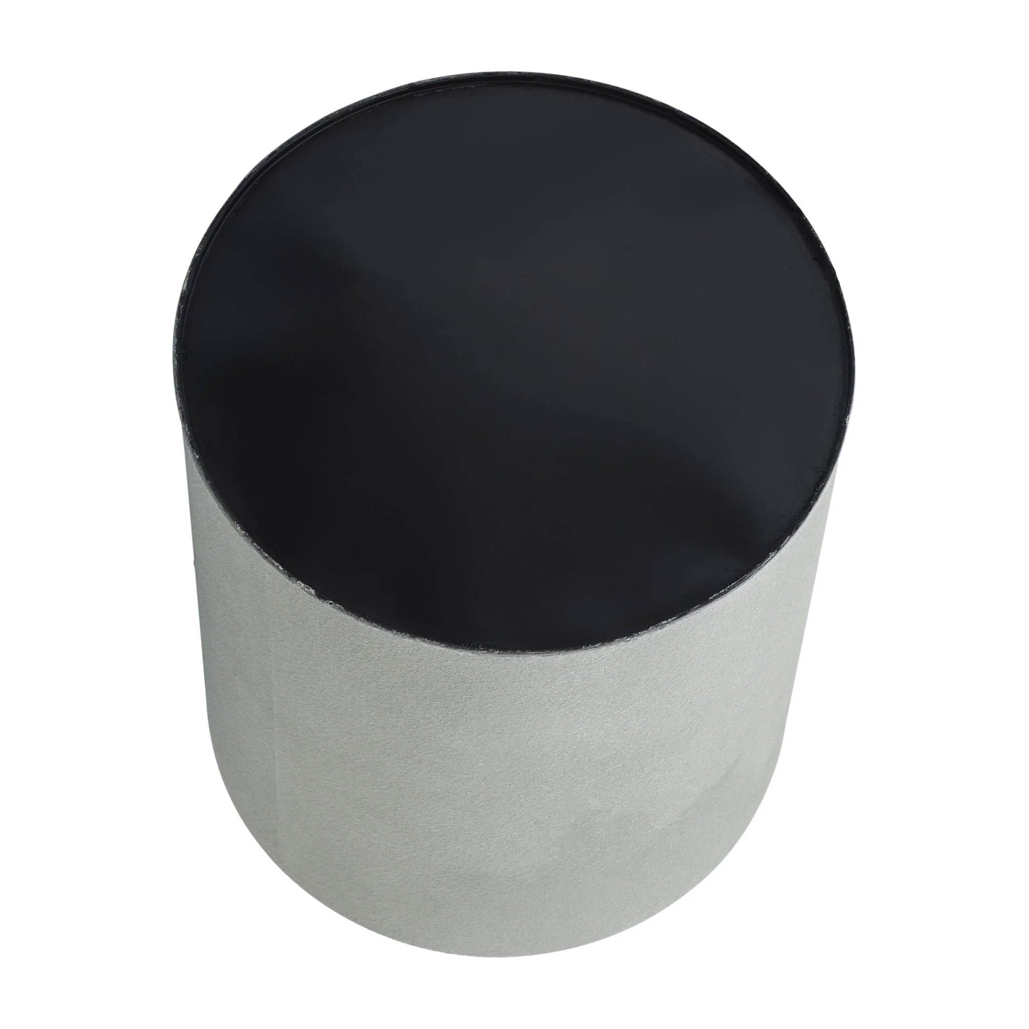 S/2 Planter On Metal Stand, Putty/gld - Image 6
