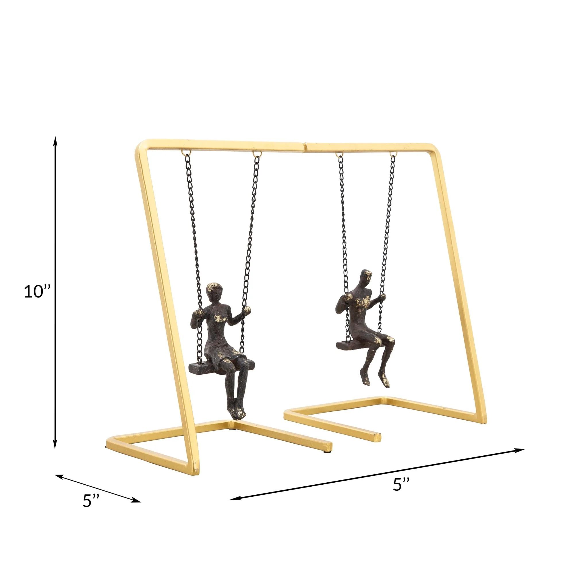 S/2 Swinging People Bookends - Image 4