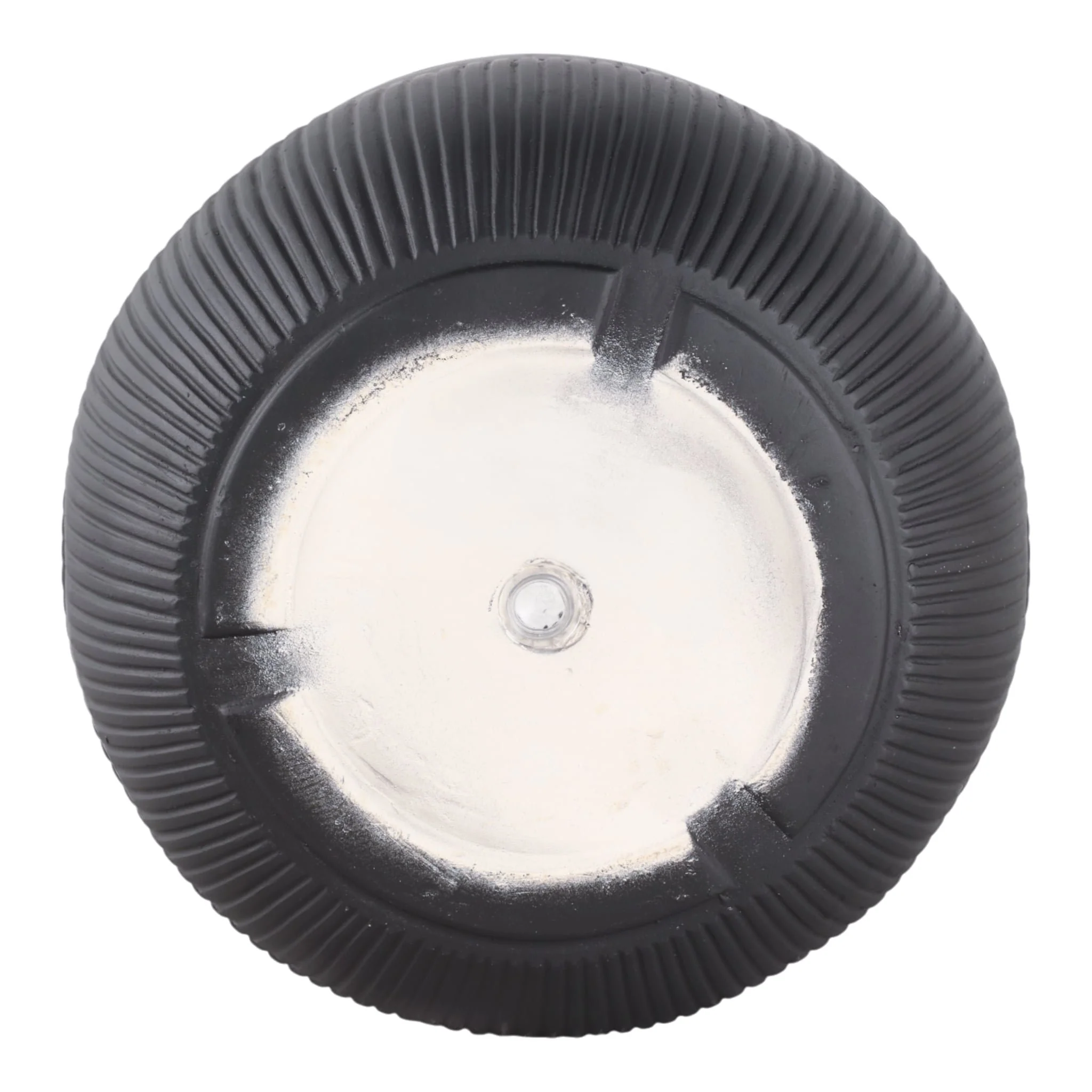 S/3 11/14/18" Resin Planters With Wavy Ribbing, Bl - Image 6