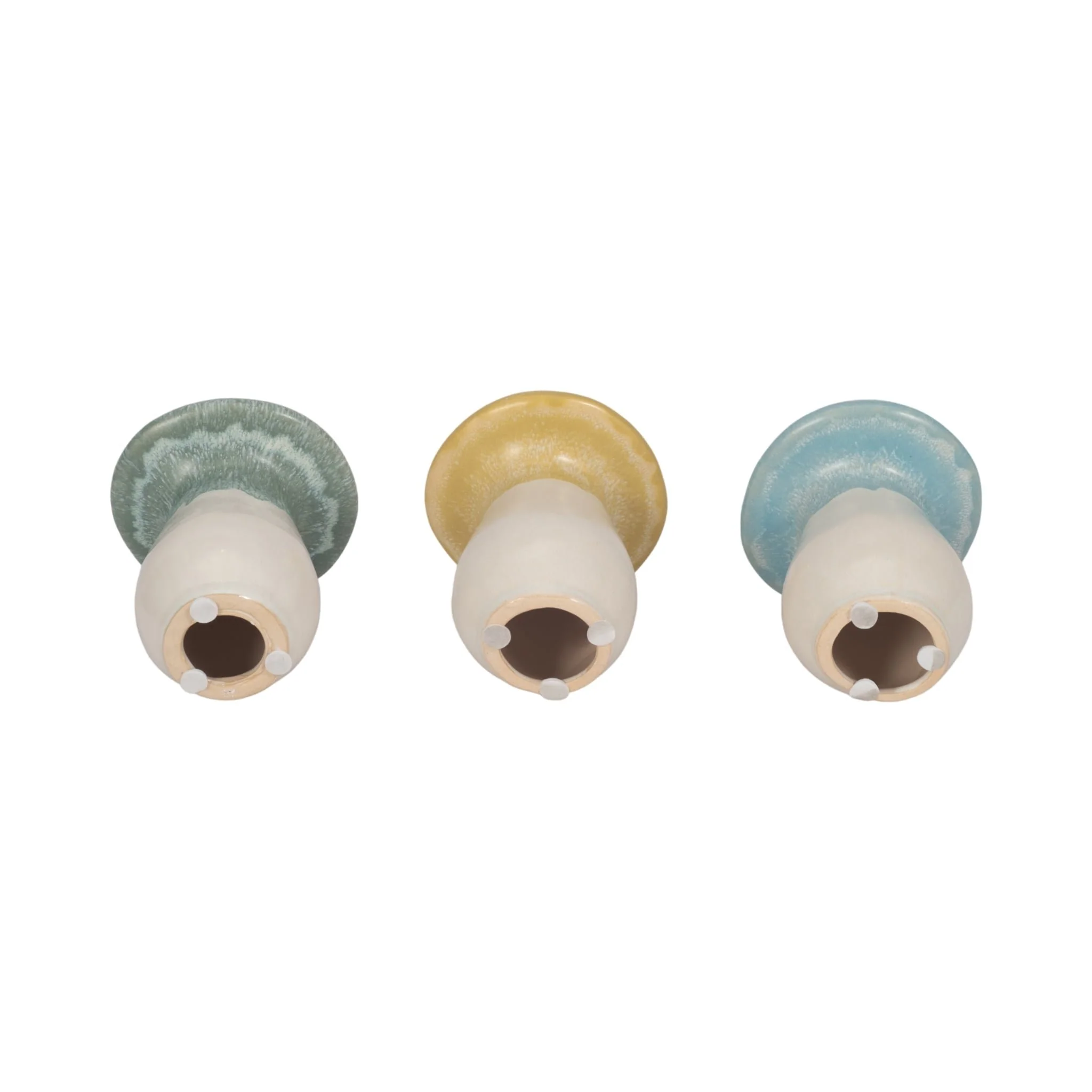 S/3,  5" Colorful Top Mushrooms, Multi - Image 7